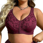 Plus Size Comfort Bra with Front Closure Design