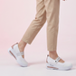 👟🌬️ Andningsbara slip-on plattformsskor
