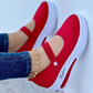 👟🌬️ Andningsbara slip-on plattformsskor