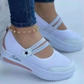 👟🌬️ Andningsbara slip-on plattformsskor