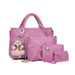 👛👜 Premium 4-delat handväskeset