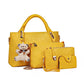 👛👜 Premium 4-delat handväskeset