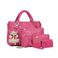 👛👜 Premium 4-delat handväskeset