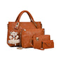 👛👜 Premium 4-delat handväskeset