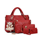 👛👜 Premium 4-delat handväskeset