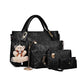 👛👜 Premium 4-delat handväskeset