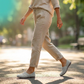 👟 Andningsbara vävda slip-on ballerina