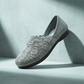👟 Andningsbara vävda slip-on ballerina