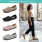 👟 Andningsbara vävda slip-on ballerina