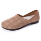 👟 Andningsbara vävda slip-on ballerina