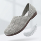 👟 Andningsbara vävda slip-on ballerina