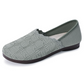 👟 Andningsbara vävda slip-on ballerina