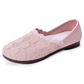 👟 Andningsbara vävda slip-on ballerina