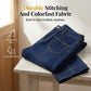 👖✨ Högmidjade caprijeans med vida ben