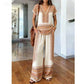 🌸Boho-tryck V-ringad vida ben-set