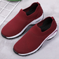 👟🦶 Ortopediska mesh slip-on skor med dämpning