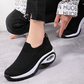 👟🦶 Ortopediska mesh slip-on skor med dämpning