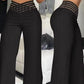 🔥 50% RABATT 👖 Casual byxor med hög midja & vida ben för kvinnor ✨ Lätt, luftig & perfekt för en stilren vardagslook 🌿