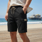 👖🌬️ Andningsbara cargo shorts med dragsko