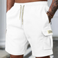 👖🌬️ Andningsbara cargo shorts med dragsko
