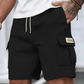 👖🌬️ Andningsbara cargo shorts med dragsko