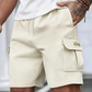 👖🌬️ Andningsbara cargo shorts med dragsko