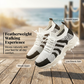 👟👟 Höga plattformssneakers i mesh med stötdämpning