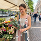 👗🌸 Blommig jumpsuit med vida ben och fickor
