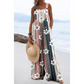 👗🌸 Blommig jumpsuit med vida ben och fickor