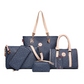 👜✨ 6-delat geometriskt mönster handväskeset