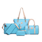 👜✨ 6-delat geometriskt mönster handväskeset