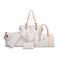 👜✨ 6-delat geometriskt mönster handväskeset