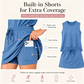 👚🩳 Sportigt set med inbyggda shorts