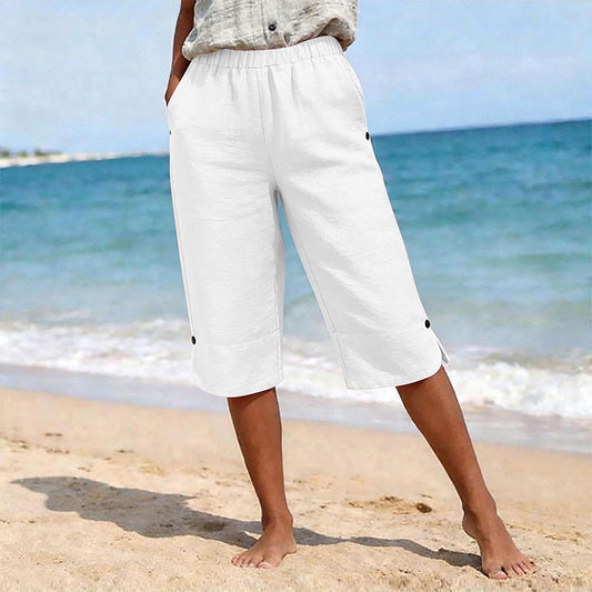 🔥🔥Dame pustende sommer capribukser