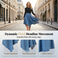 👗✨ Asymmetrisk denim midikjol med fickor