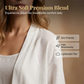 👗🌴 3-delat resort lounge set med linne och vida ben
