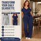Elegant jumpsuit med bar axel för damer