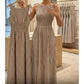 👗🌸 Rutig smockad maxiklänning