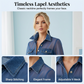 ✨ Elegant transparent denimtopp med knappar