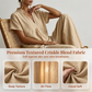 🌸 V-ringad loungeset med vida ben