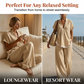 🌸 V-ringad loungeset med vida ben