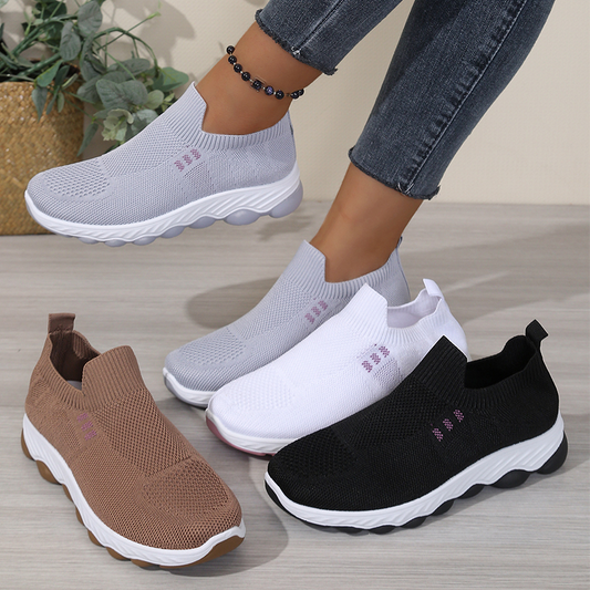 👟🌿 Mångsidiga slip-on skor i andningsbar mesh