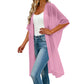 🌸 Elegant chiffong-cover-up för strand och semester