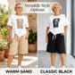 👕🌸 Bekvämt fritidsset med grafisk T-shirt och shorts