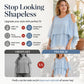 👚🌿 Lätt off-shoulder blus med volanger