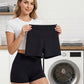🍑🔥 Kvinnliga högmidjade sculpting shorts med lyftande rumpdetalj