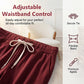 👖✨ Mångsidiga vardagsbyxor med rullade muddar och stretch