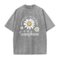 👕☀️ Mjuk tusensköna T-shirt i vintage-tvättad kvalitet