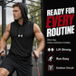 🏋️ Herr Athletic Ärmlös Huvtröja | Andningsbar, Muskelsnål & Perfekt för Gym, Löpning & Utomhusträning