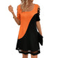 👗✨ Somrig mesh-midiklänning med smickrande färgblock